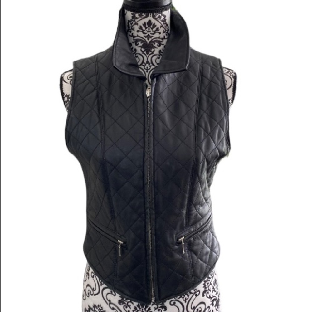 I.N.C. Leather Vest